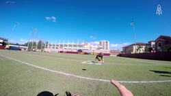 Jake Olson, blind ambition on the football field Instructional Video