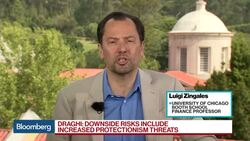 ECB Probably a Year Away From Hiking Rates, Says Zingales News Clip