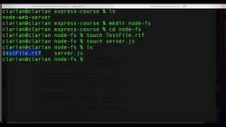 Express Framework Mastery: From Beginner to Advanced with Node.js - Reading Files with Node.js Instructional Video