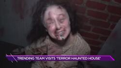 Cheddar News Takes on Terror Haunted House News Clip