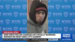 Man indicted in burning death of woman inside a New York City subway train News Clip