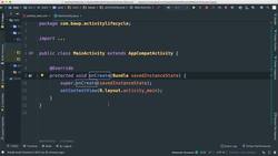 Comprehensive Android Developer Bootcamp - Understanding Android Activities and Life Cycle Callbacks Instructional Video