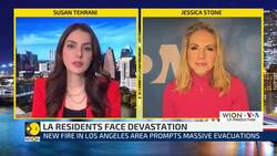 Los Angeles Wildfire: Donald Trump to visit fire, hurricane-hit areas News Clip