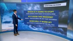 STORM WATCH: Cloudy and windy today, light rain showers taper into the midday News Clip