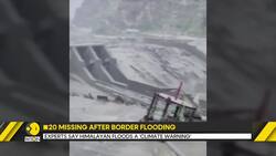 Nepal floods: Himalayan flash floods kill at least 9, 20 missing after border flooding News Clip