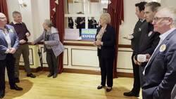 Heather Humhreys campaigns in County Donegal News Clip