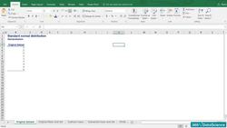 Statistics for Data Science and Business Analysis - The Standard Normal Distribution Instructional Video