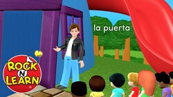 Learn Spanish: Common Objects in a Home Instructional Video