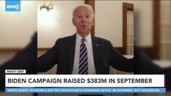 Biden Campaign Announces Huge Fundraising Haul From September News Clip