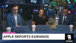 Apple Shares Tumble Despite Topping Earnings Expectations News Clip