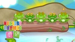 5 LITTLE SPECKLED FROGS | Classic Nursery Rhymes | English Songs For Kids | Nursery Rhymes TV Instructional Video