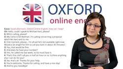 Talking on the Phone in English - English Phone Vocabulary Lesson Instructional Video