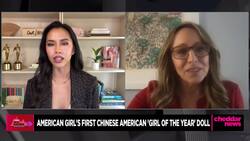 American Girl Unveils Chinese American 2022 Girl of the Year Doll News Clip