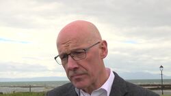 Interview with John Swinney today in Irvine News Clip