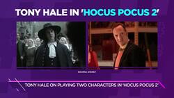Tony Hale Talks Playing Two Characters on 'The Mysterious Benedict Society' And 'Hocus Pocus 2' News Clip
