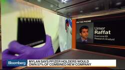 Pfizer-Mylan Deal 'Well-Valued' for Mylan, Says Raffat News Clip