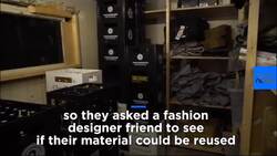 Germans launch fashion label which makes bags from migrant dinghies News Clip