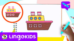 How to draw a Boat Instructional Video