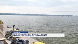 Nyack's Fourth of July fireworks take flight above Hudson River News Clip