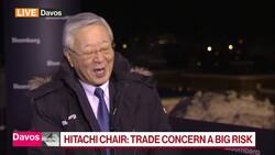 Hitachi Chairman on Business Risks, Brexit, Growth Drivers, M&A News Clip