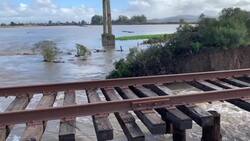 Drone video shows levee damaged in Calif. storm Instructional Video