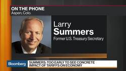 Summers Says He's Concerned Fed Policy May Be Too Tight News Clip