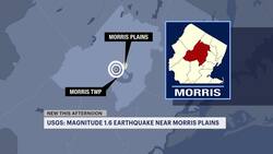 Monday morning earthquake shakes part of North Jersey News Clip