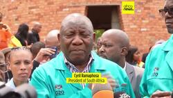 Ramaphosa says Palestinians who arrived in South Africa will not be turned back News Clip