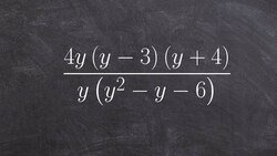 Learn to simplify a rational expression Instructional Video