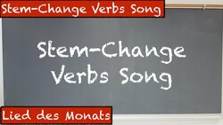 Stem-Changing Verb Song - Lied - Deutsch lernen Instructional Video