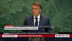 France formally recognizes Palestinian state News Clip