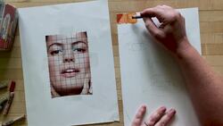 Square-by-Square Illustration Instructional Video