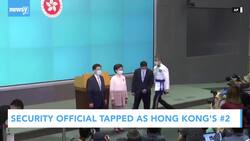 Security Official Tapped As Hong Kong's No. 2 News Clip