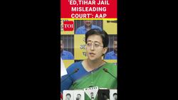 ‘ED,Tihar Jail misleading court’: AAP News Clip