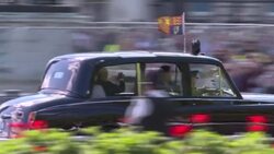 CLEAN : King Charles III returns to Buckingham Palace to hold audiences News Clip