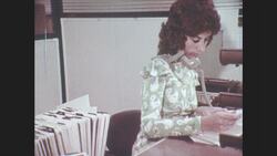 1970s: Man speaks Stock Footage