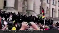 German police arrest 25 people accused of plotting parliament attack News Clip