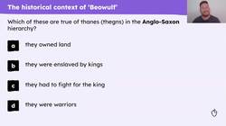 Understanding the historical context and the plot of 'Beowulf' Instructional Video