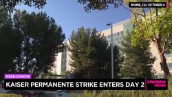 Kaiser Permanente Strike Enters Second Day News Clip
