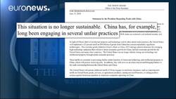 US-China trade tensions escalate News Clip