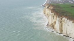 Seaford coastline aerials News Clip