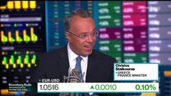 Greece Close to IG Target: Finance Minister Staikouras News Clip