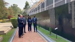 Boris Johnson visits genocide memorial in Kigali News Clip