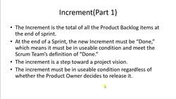 Agile Scrum Master Certification Exam Prep (CSM) - Increment Instructional Video