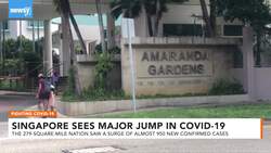 Singapore Sees Major One-Day Jump In COVID-19 Cases News Clip