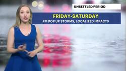 HEAT ALERT: Hazy heat sticks around through Friday in Brooklyn; tracking weekend thunderstorms News Clip