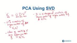 Data Science and Machine Learning (Theory and Projects) A to Z - Feature Extraction: PCA Versus SVD Instructional Video