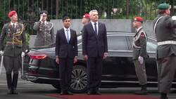 Rishi Sunak arrives in Austria for Rwanda talks News Clip