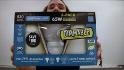 Finding the Cost to Power Light Bulbs (Example Problem) and Defining KiloWatt Hour Instructional Video