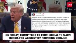 'You Can't Stop Us': Putin Roars At Trump's Tariff Threat For Pounding Ukraine | 1st Response News Clip